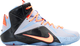 Nike: Многоцветные кроссовки  Lebron 12