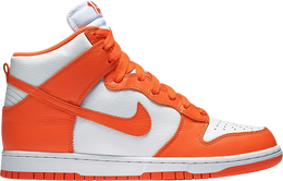 Nike: Оранжевые кроссовки  Dunk High