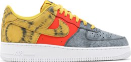 Nike: Тёмные кроссовки  Air Force 1