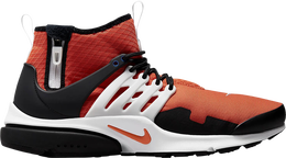 Nike: Оранжевые кроссовки  Air Presto Mid Utility