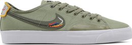 Nike: Зелёные кроссовки  Blazer Court SB