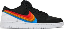 Nike: Чёрные кроссовки  Dunk Low