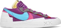 Nike: Фиолетовые кроссовки  Blazer Low