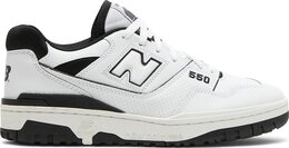 New Balance: Белые кроссовки  550