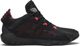 Adidas: Чёрные кроссовки  Dame 6