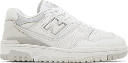 New Balance: Белые кроссовки  550