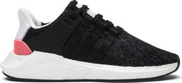 Adidas: Чёрные кроссовки  EQT Support 93/17