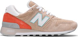 New Balance: Оранжевые кроссовки  1300