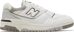 New Balance: Белые кроссовки  550