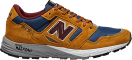 New Balance: Голубые кроссовки  575