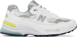 New Balance: Белые кроссовки  992