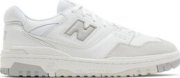 New Balance: Белые кроссовки  550