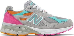 New Balance: Серые кроссовки  Miami