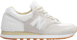 New Balance: Белые кроссовки  575