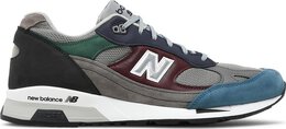 New Balance: Голубые кроссовки  991