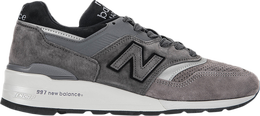 New Balance: Серые кроссовки  997