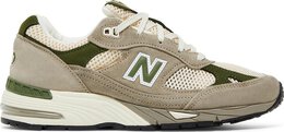 New Balance: Серые кроссовки  991