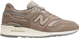 New Balance: Бежевые кроссовки  997