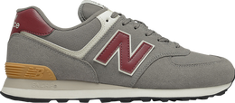 New Balance: Светлые кроссовки  574