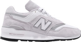 New Balance: Белые кроссовки  997