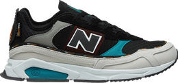 New Balance: Зелёные кроссовки  X-Racer