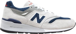 New Balance: Синие кроссовки  997