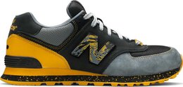 New Balance: Чёрные кроссовки  574