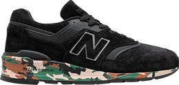 New Balance: Чёрные кроссовки  997