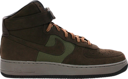 Nike: Зелёные кроссовки  Air Force 1 High