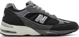 New Balance: Чёрные кроссовки  991