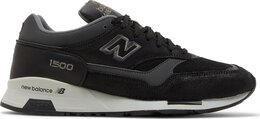 New Balance: Чёрные кроссовки  1500