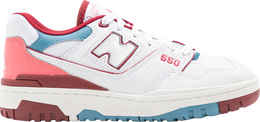 New Balance: Белые кроссовки  550