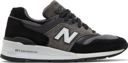 New Balance: Чёрные кроссовки  997