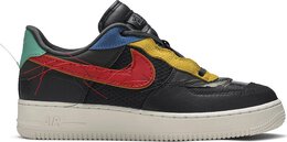 Nike: Чёрные кроссовки  Air Force 1 Low