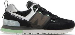 New Balance: Чёрные кроссовки  574