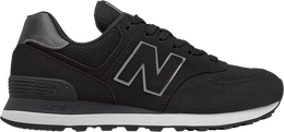 New Balance: Чёрные кроссовки  574