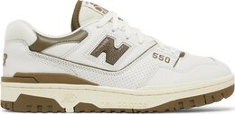 New Balance: Белые кроссовки  550