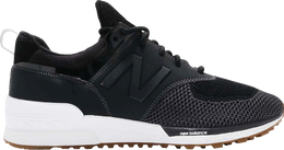 New Balance: Чёрные кроссовки  574