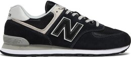 New Balance: Чёрные кроссовки  574