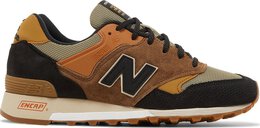 New Balance: Коричневые кроссовки  577