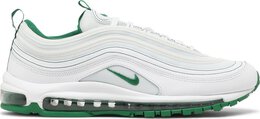 Nike: Зелёные кроссовки  Air Max 97