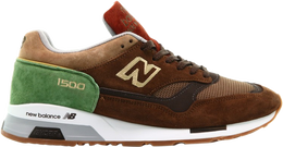 New Balance: Коричневые кроссовки  1500