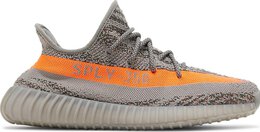 Adidas: Светоотражающие кроссовки  Yeezy Boost 350 v2 Beluga