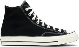 Converse: Чёрные кроссовки  Chuck 70 Hi