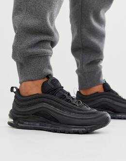 Nike: Чёрные кроссовки  Air Max 97