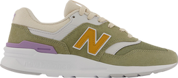 New Balance: Золотые кроссовки  997H