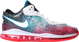 Nike: Белые кроссовки  Lebron 8 V 2 Low