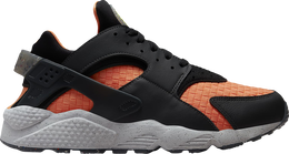 Nike: Чёрные кроссовки  Air Huarache