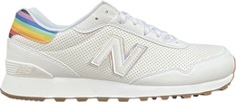 New Balance: Белые кроссовки  515