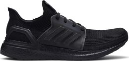 Adidas: Чёрные кроссовки  UltraBoost 19